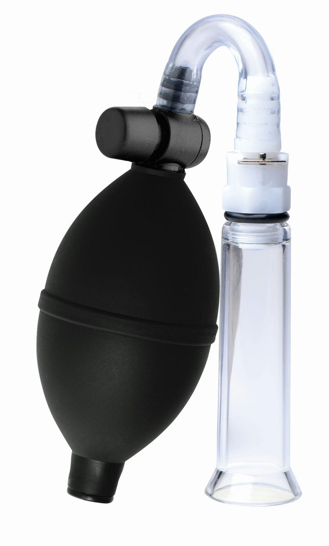 Clitoral Pumping System with Detachable Acrylic Cylinder - BDSM Toys