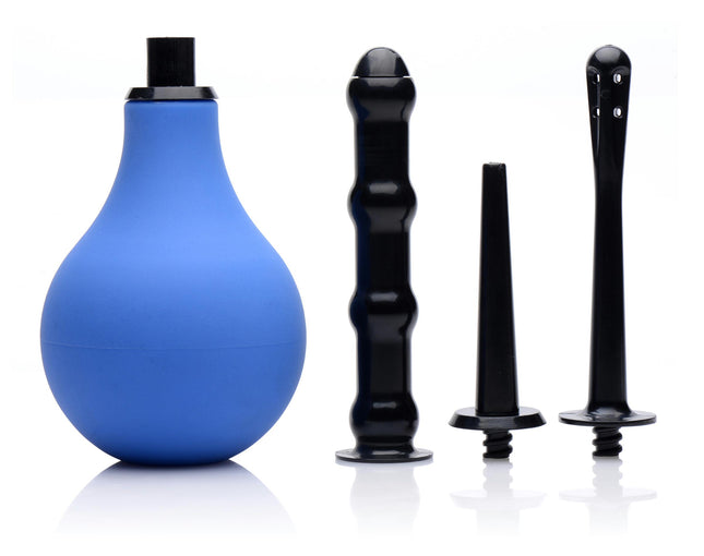 Premium One-way Valve Anal Douche Set - Sex Toys