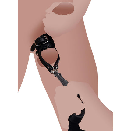 Ball Stretcher With Leash - BDSM Toys