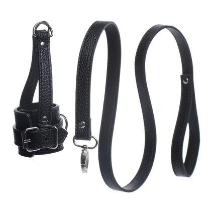 Ball Stretcher With Leash - BDSM Toys
