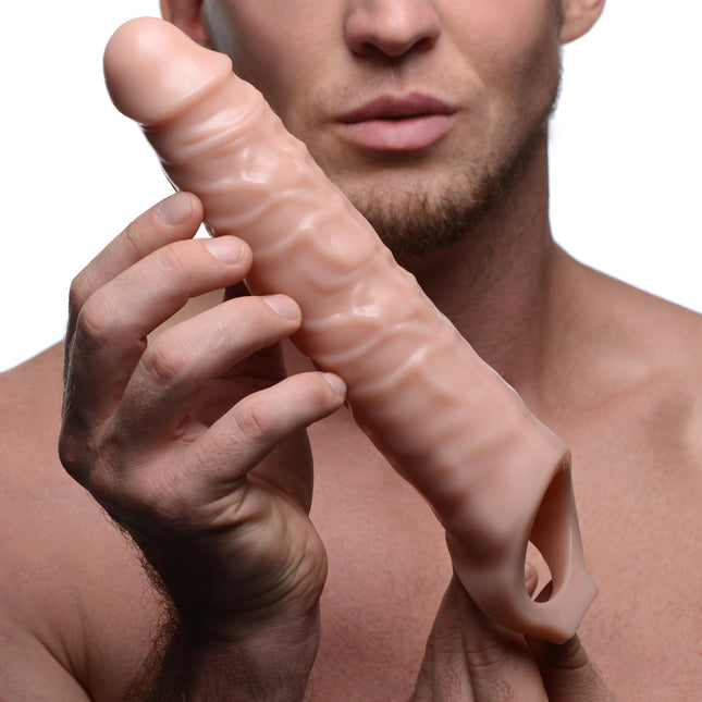 3 Inch Extender Sleeve Flesh - Sex Toys