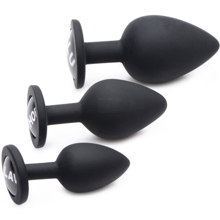 Dirty Words Anal Plug Set - Sex Toys