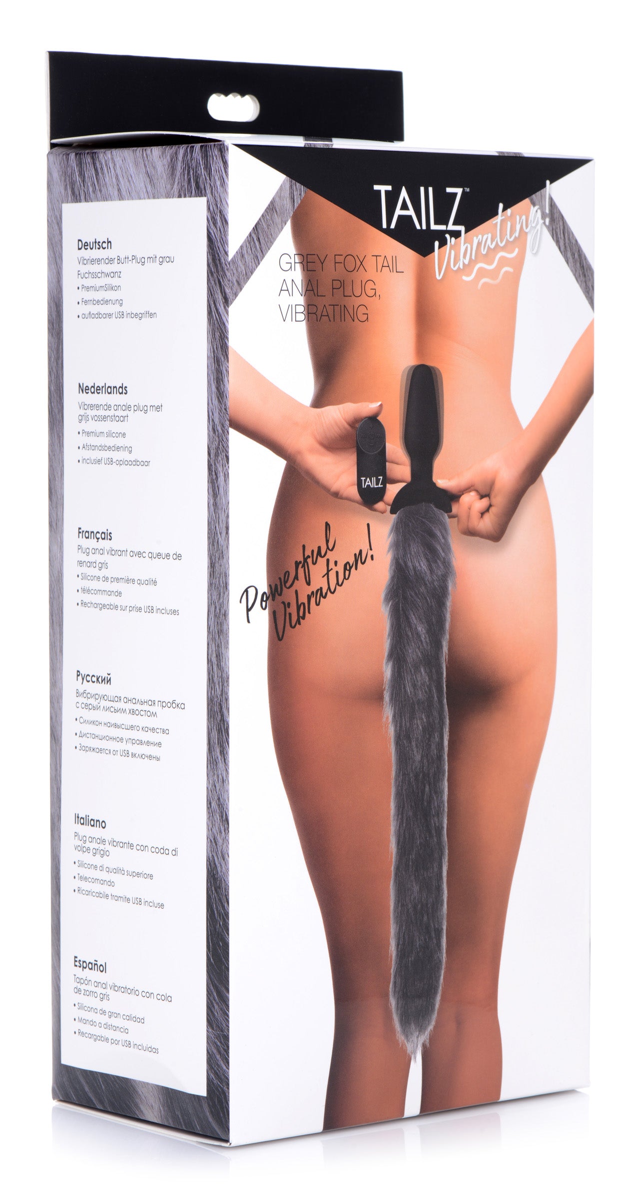Remote Control Vibrating Fox Tail Anal Plug | KinkStore Kink Store Remote Control Vibrating Fox Tail Anal Plug | KinkStore Kink Store