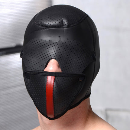 Scorpion Hood With Removable Blindfold and Face Mask - BDSM Toys