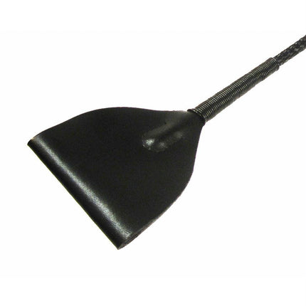 Mare Black Leather Riding Crop - BDSM Toys