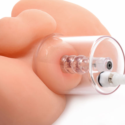 Anal Pump Cylinder with Stimulator Shaft - BDSM Toys