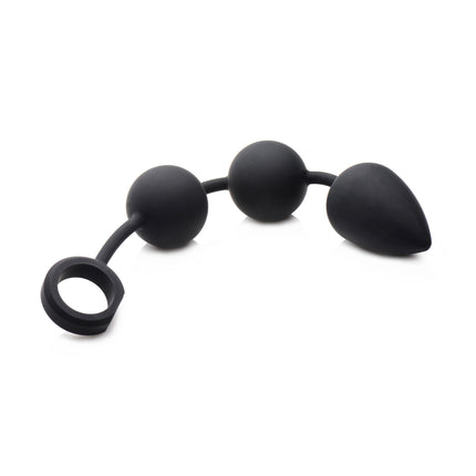 Tom of Finland Weighted Anal Ball Beads - Sex Toys