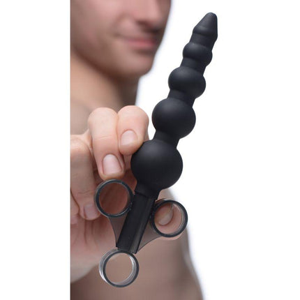 Silicone Graduated Beads Lubricant Launcher - Sex Toys