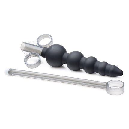 Silicone Graduated Beads Lubricant Launcher - Sex Toys