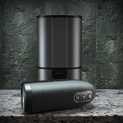 Arcwave Ion Rechargeable Stroker With Pleasure Air Black - Sex Toys