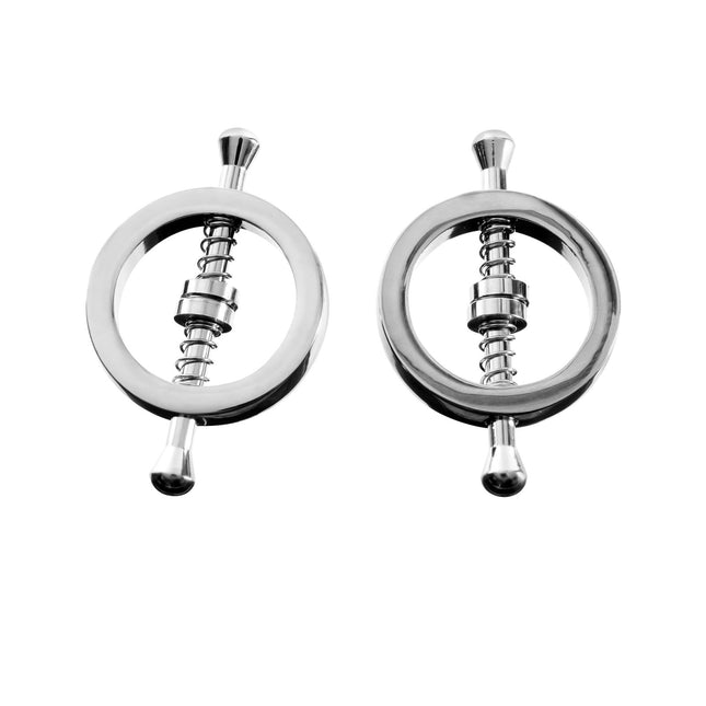 Ring Nipple Clamps By Kink - BDSM Toys