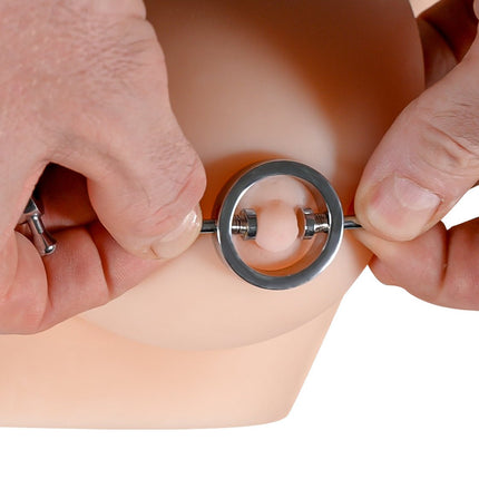 Ring Nipple Clamps By Kink - BDSM Toys