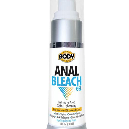 Body Action Anal Bleach Gel 1oz - Sex Toys