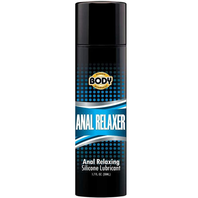 Body Action Anal Relaxer Silicone Lube 1.7oz - Sex Toys