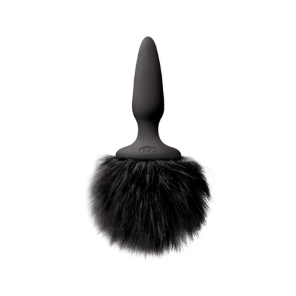 Bunny Tails Plug Mini Pink Fur - Sex Toys