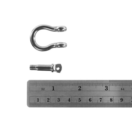 4 Stainless Steel Anchor Shackle 3/16" By Kink - Bondage Toys