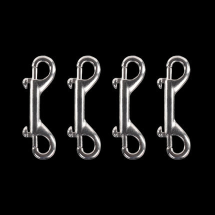 4pack Stainless Steel Double Hook By Kink - Bondage Toys