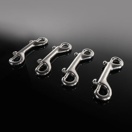 4pack Stainless Steel Double Hook By Kink - Bondage Toys