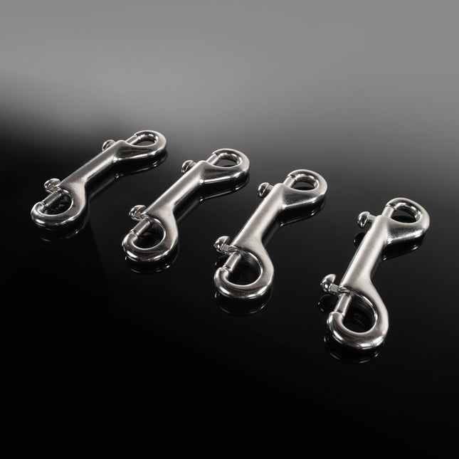 4pack Stainless Steel Double Hook By Kink - Bondage Toys
