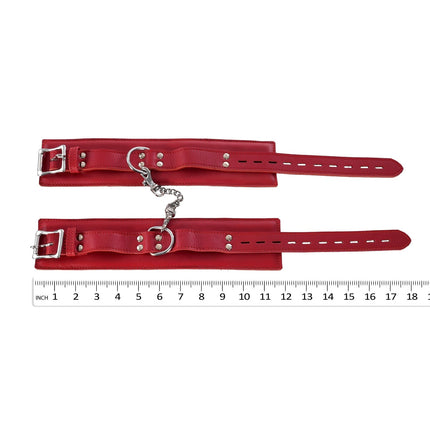 Dressed for Service Five Piece Leather Liverly by KINK - Bondage Toys