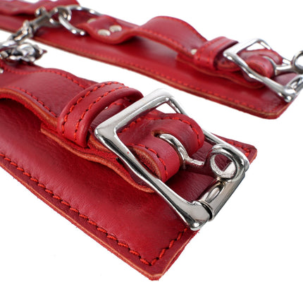 Dressed for Service Five Piece Leather Liverly by KINK - Bondage Toys