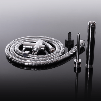 All-in-One Shower Enema Set By Kink - Sex Toys