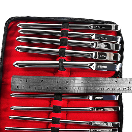 Urethral Sounding 10 Pieces Set By Kink - BDSM Toys