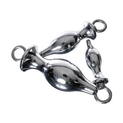Distinctive Metal Butt Plug by Kink - Sex Toys