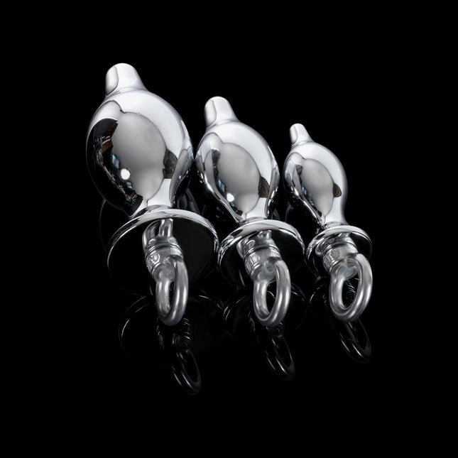 Distinctive Metal Butt Plug by Kink - Sex Toys