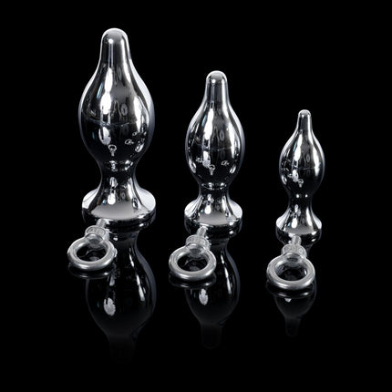 Distinctive Metal Butt Plug by Kink - Sex Toys