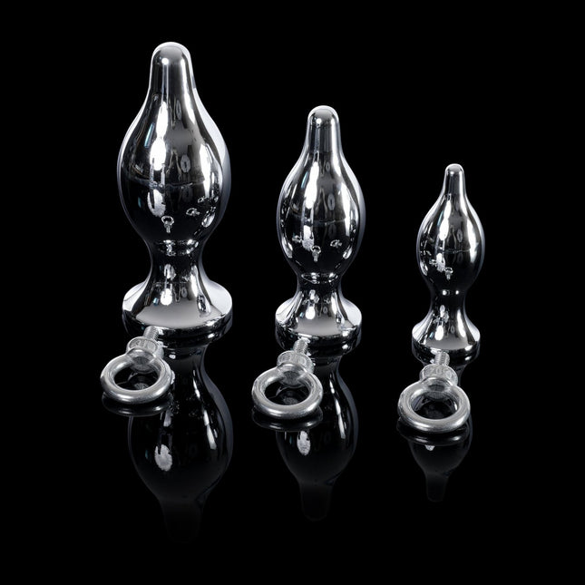 Distinctive Metal Butt Plug by Kink - Sex Toys