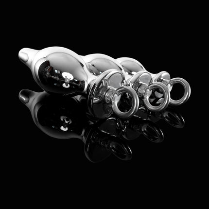 Distinctive Metal Butt Plug by Kink - Sex Toys
