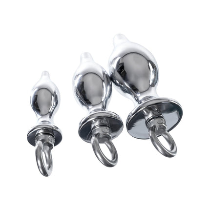 Distinctive Metal Butt Plug by Kink - Sex Toys