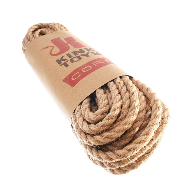 Hemp Bondage Rope 50ft 6mm by Kink - Bondage Toys