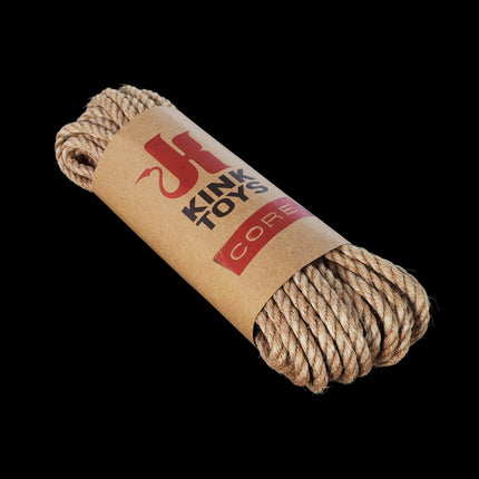 Hemp Bondage Rope 50ft 6mm by Kink - Bondage Toys