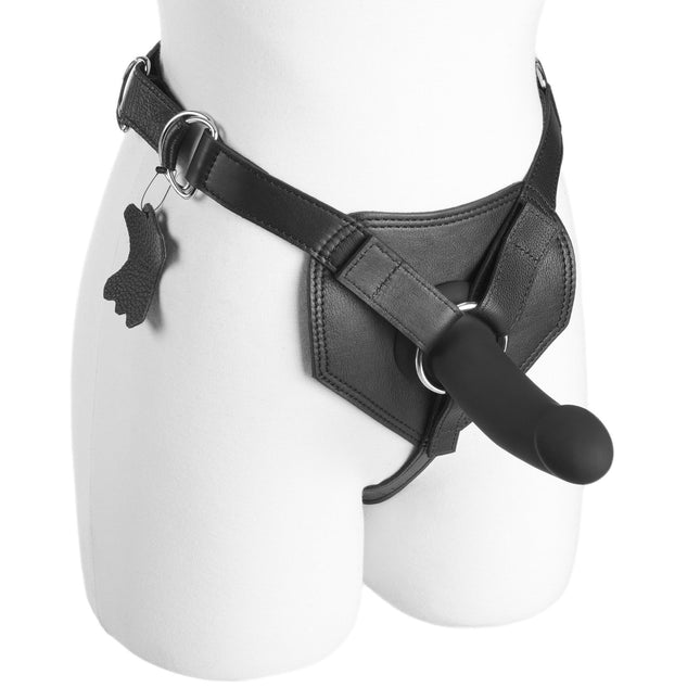 Leather Strap-On Set By Kink - Sex Toys