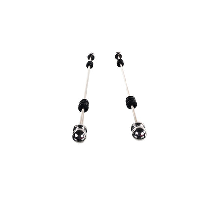 Long Strip Metal Nipple Clamps By Kink - BDSM Toys