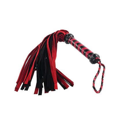 Mini 36 Tail Leather Suede Flogger, 18" By Kink - BDSM Toys