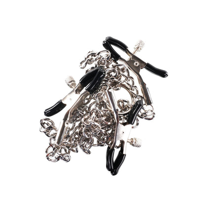 Nipple to Clit Clamps By Kink - BDSM Toys