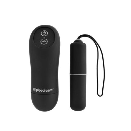 Pipedream Fetish Fantasy Series Limited Edition Plus Size Remote Control Vibrating Panties Black - Sex Toys