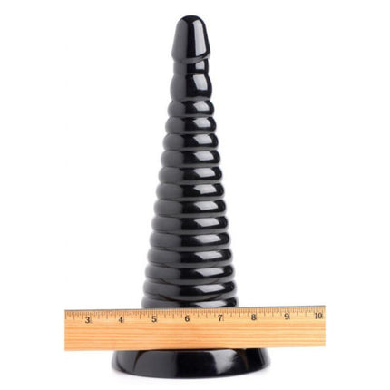Giant Ribbed Anal Cone - Sex Toys