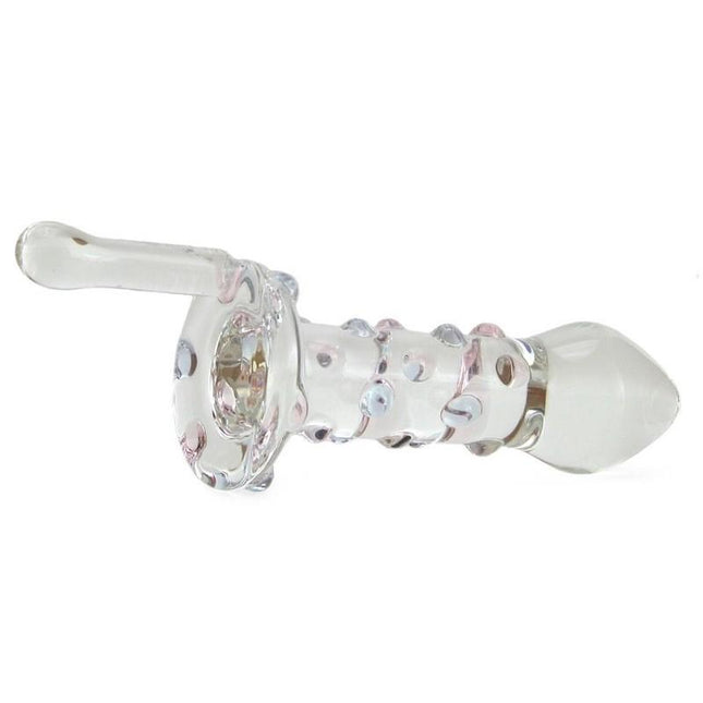 Candy Land Juicer Rotating Glass Dildo - Sex Toys