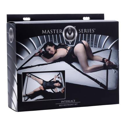 Interlace Bed Restraint Set - Bondage Toys