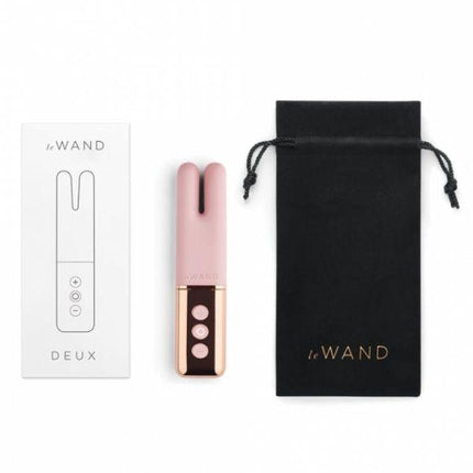 Le Wand Deux Clitoral Vibrator - Rose Gold - Sex Toys