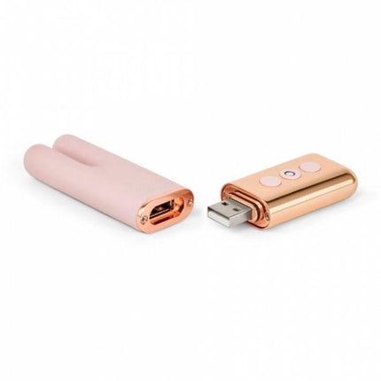 Le Wand Deux Clitoral Vibrator - Rose Gold - Sex Toys