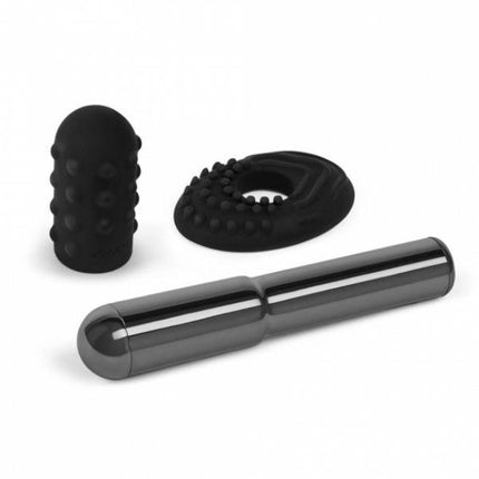 Le Wand Grand Bullet Rechargeable Vibrator - Black - Sex Toys