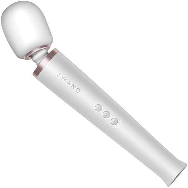 Le Wand Rechargeable Massager Pearl White - Sex Toys