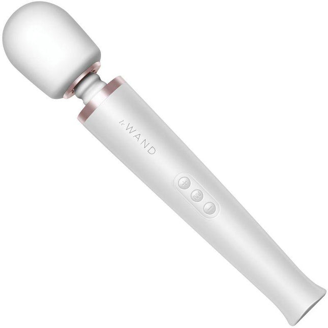Le Wand Rechargeable Massager Pearl White - Sex Toys