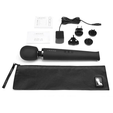 Le Wand Rechargeable Massager Black - Sex Toys
