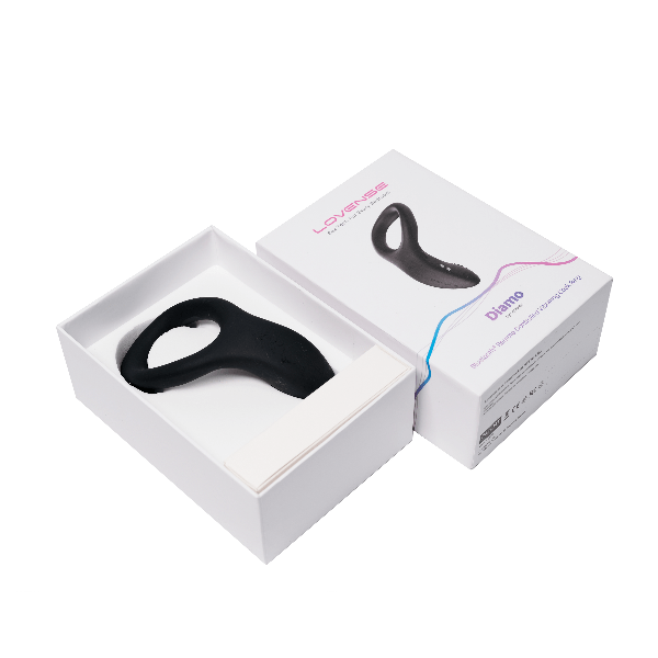 Lovense Diamo Bluetooth Remote-Controlled Vibrating Cockring - Sex Toys